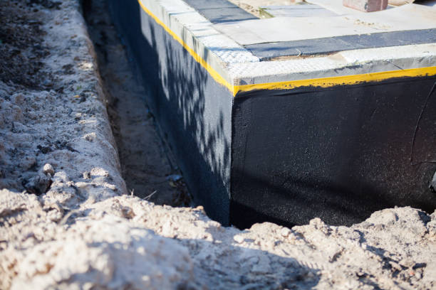 Residential Vapor Barrier Installation installation at a West Grove, PA home by SJ Waterproofing Pros
