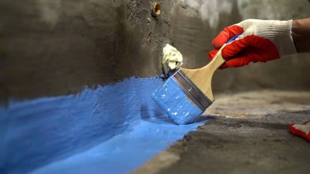 Commercial Vapor Barrier Installation project at a West Grove, PA business property by SJ Waterproofing Pros